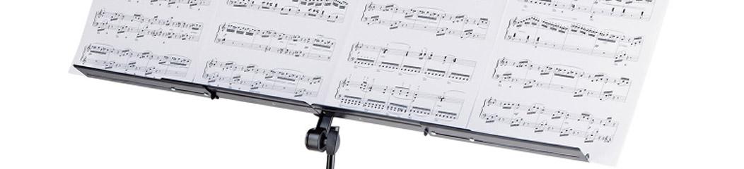 Expandable music stand