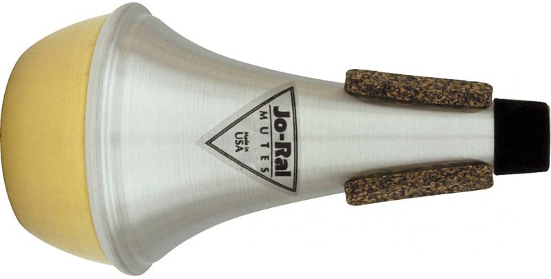 Trumpet straight mute, brass bottom