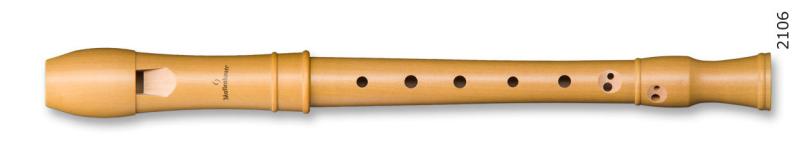 Recorder soprano pearwood