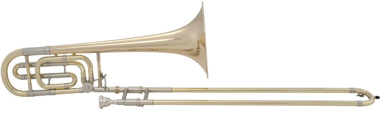 Stradivarius Bass Trombone w/ Single Rotor System