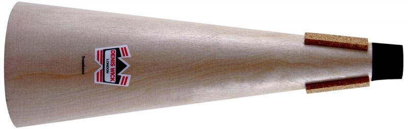 Trombone straight mute wood