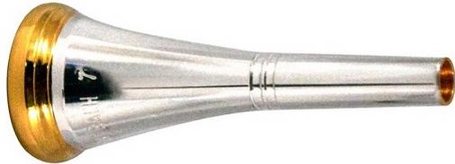 Screw rim french horn mouthpiece