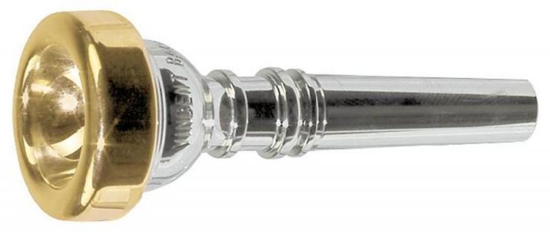 Screw rim cornet mouthpiece