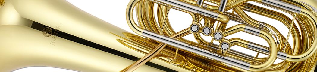 Bb tuba 4 valves 1100 series
