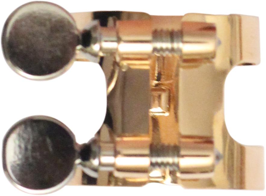 Gold plated Bb clarinet ligature