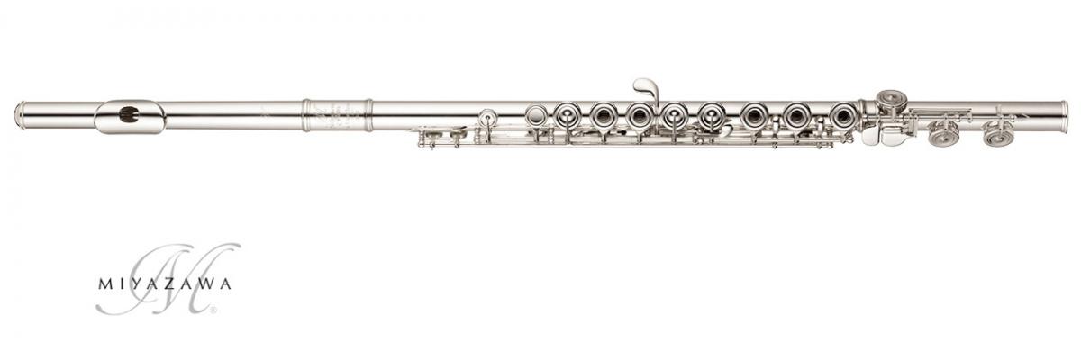 Silver solid headjoint flute, PB series