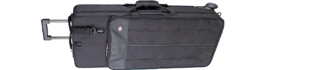 Alto & soprano saxophone combination case