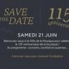 Save the date :  115th anniversary