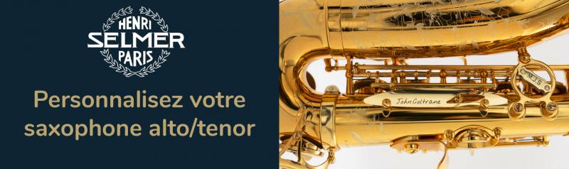Personnalisez votre saxophone